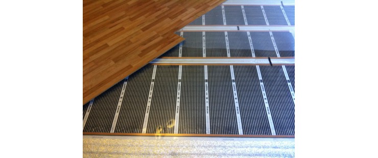 Монтаж на подово отопление Stripe